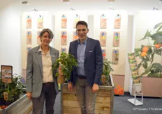 Petra Molenaar and Sander van Dop with Vreugdenhil Young Plant, adding yet another variety to its Pick & Joy assortement called Mild Peper.